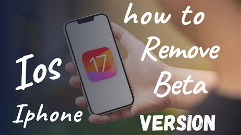 How to Remove Beta Version from iPho.